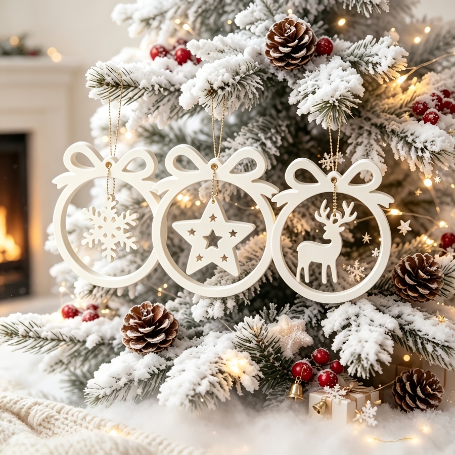 Candle Making Moulds - 1/3 piece Christmas resin silicone mold