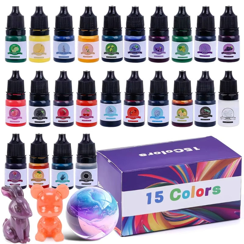 Candle Making Equipment - Epoxy Resin Color Pigment 24 Vivid