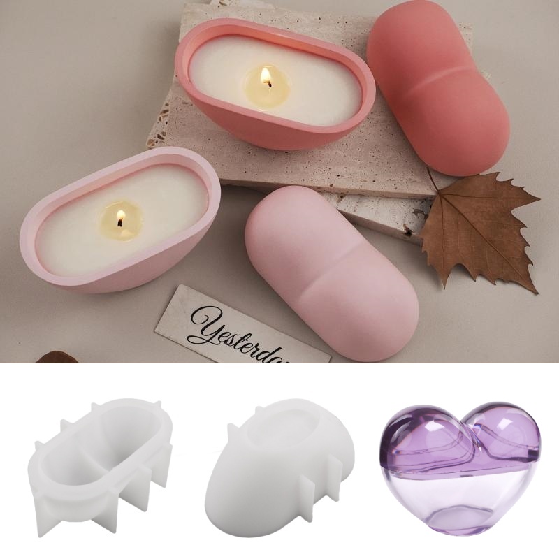 Candle Making Jars - DIY Candle Jar Crystal Epoxy Resin