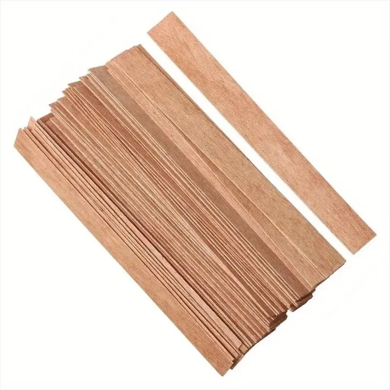 Candle Making Jars - 50/100 set wooden candle wicks with