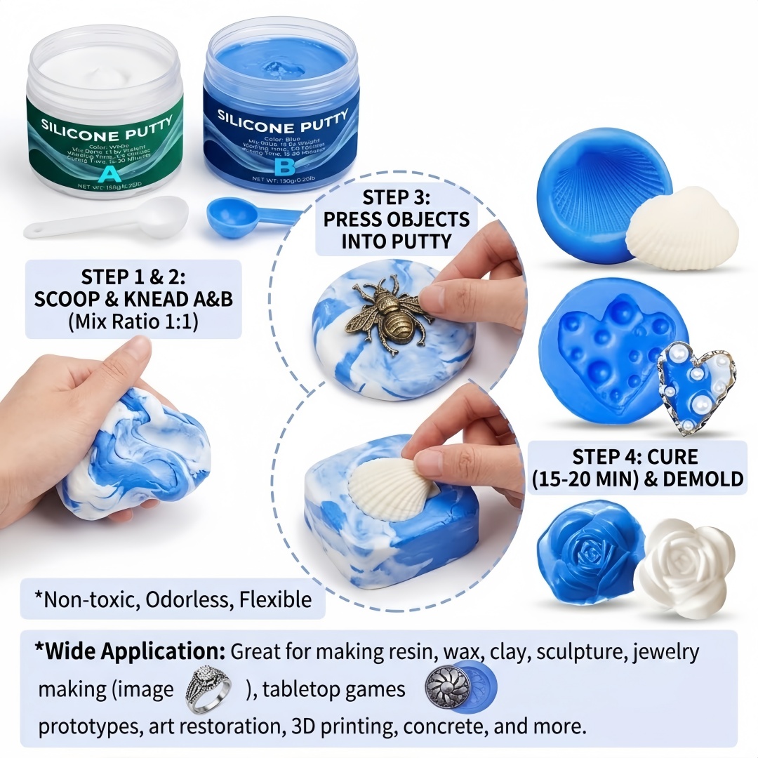 Silicone Putty Mold Making Sup - Candle Making Moulds review and price