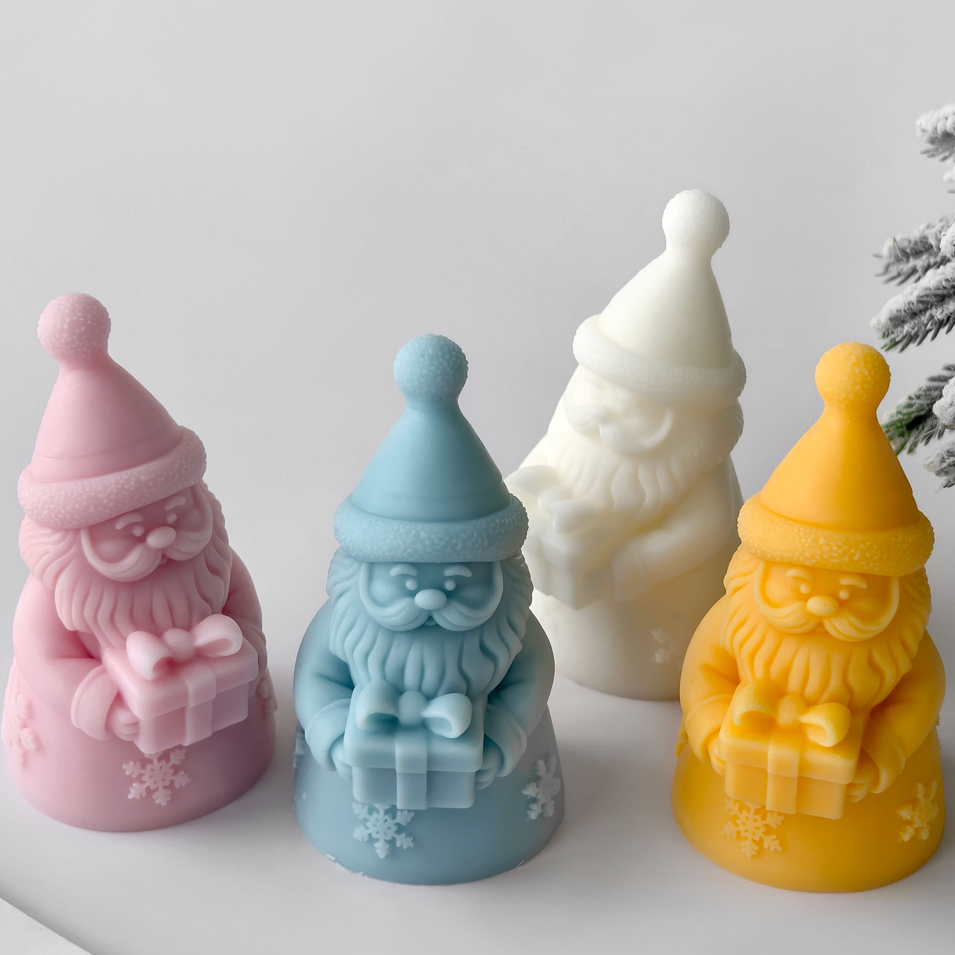 Santa Claus Gift Box Silicone  - Candle Making Reno review and price