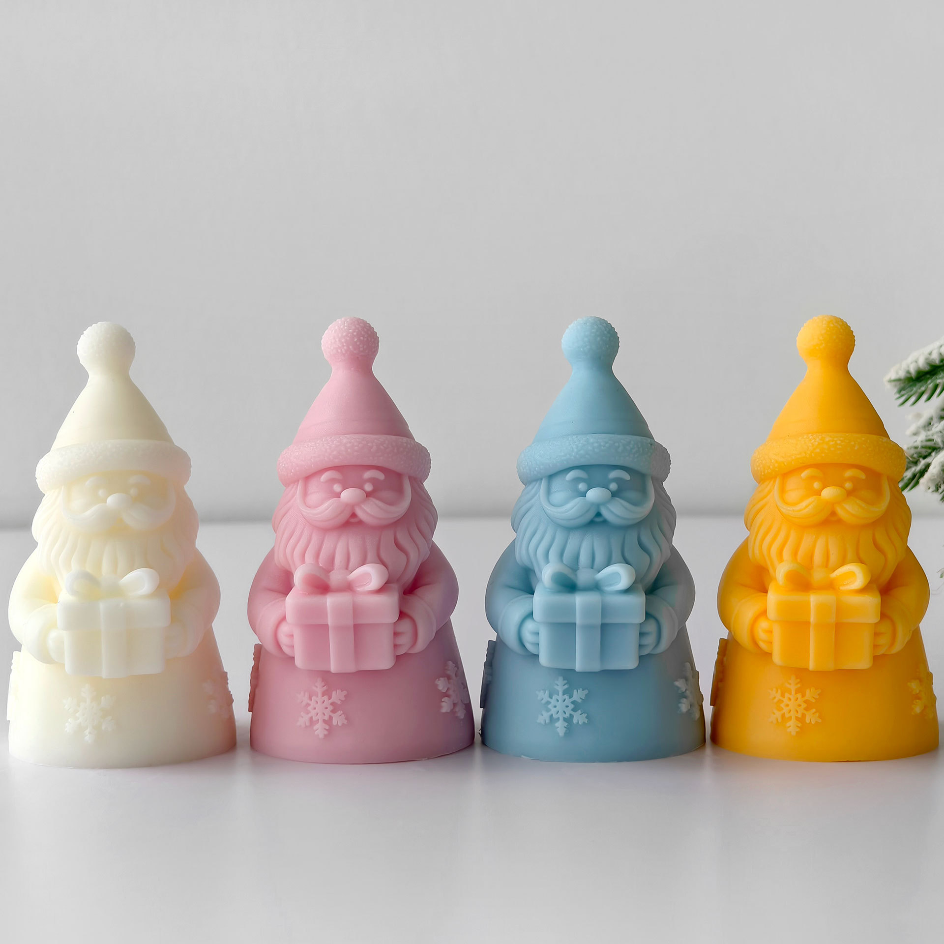 Santa Claus Gift Box Silicone  - Candle Making Reno review and price