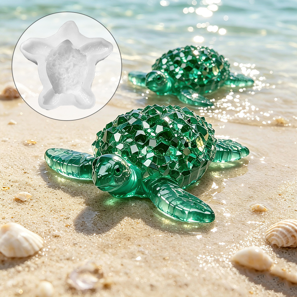 Diamond Cut Healing Sea Turtle - Candle Making Moulds review and price