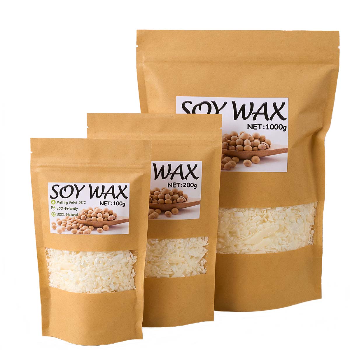 1 Pounds Pure White Soy Wax Fo - Candle Making Reno review and price