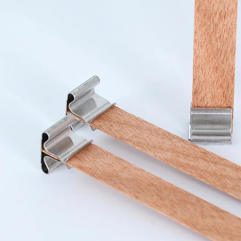 50/100 set wooden candle wicks - Candle Making Jars review and price
