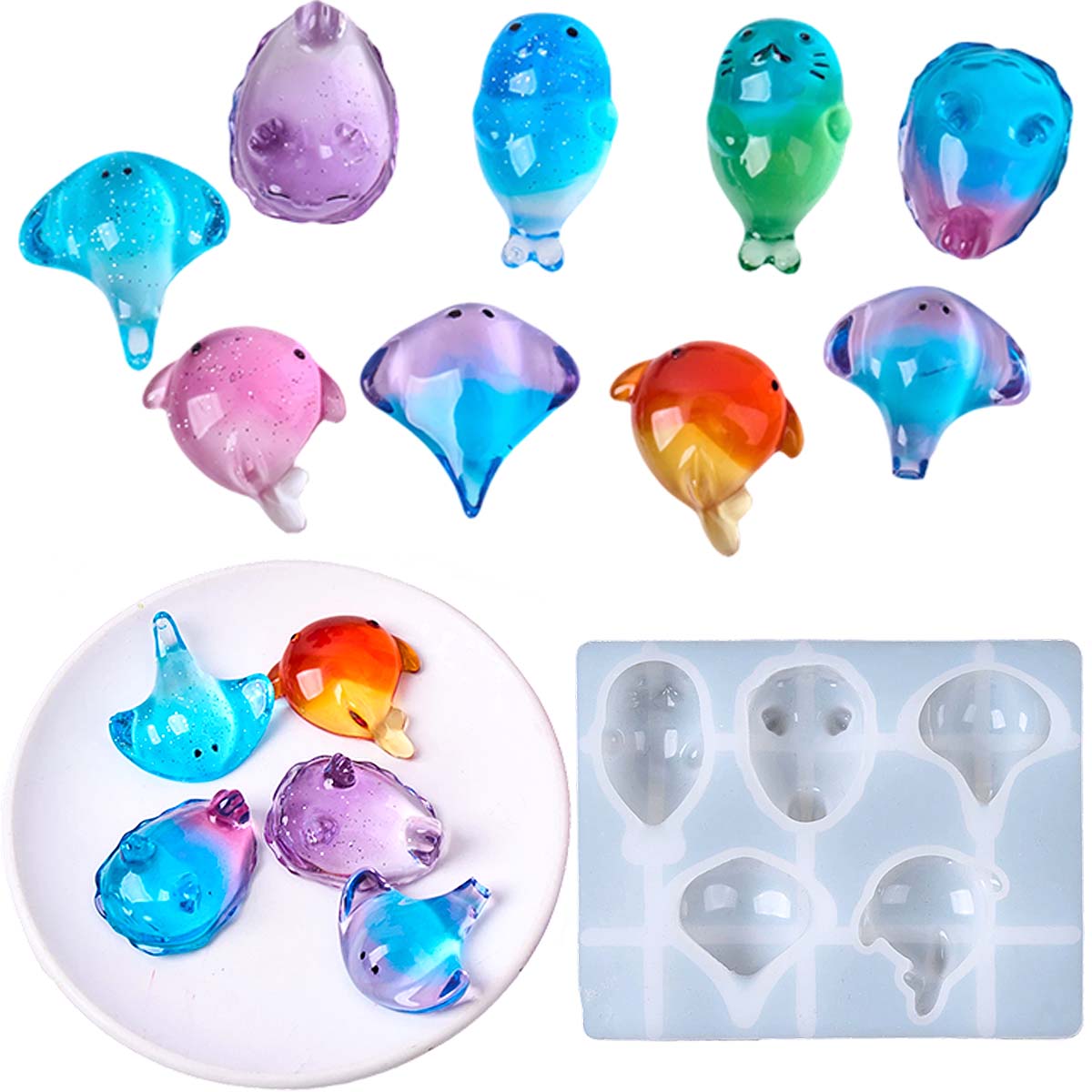 3D Healing Kawaii Manta Ray Wh - Candle Making Moulds review and price