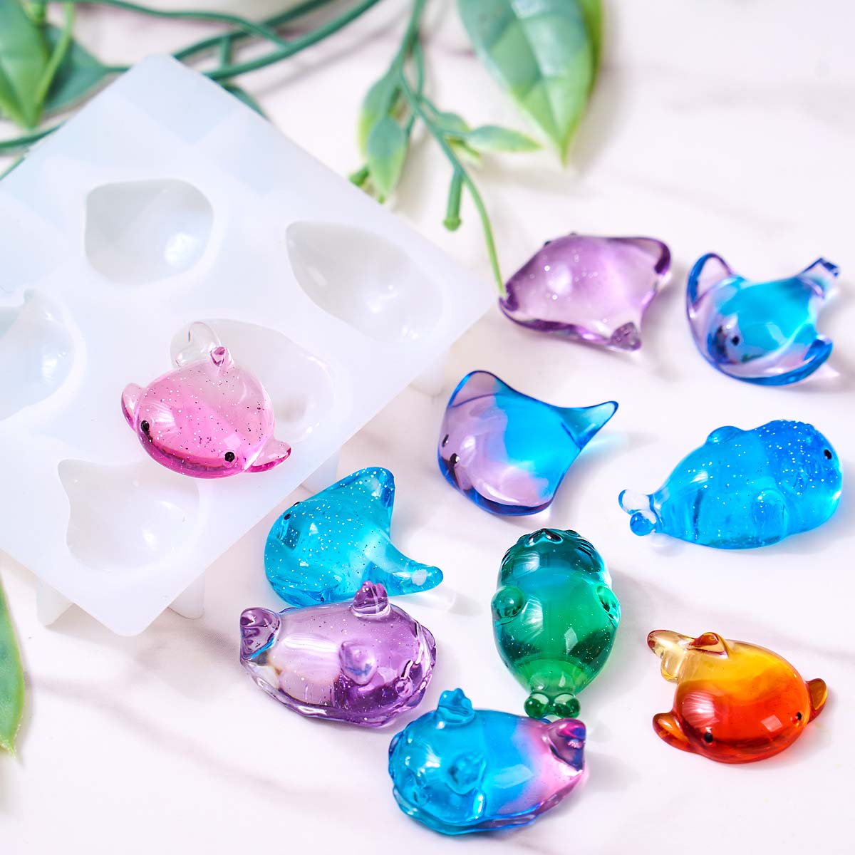 3D Healing Kawaii Manta Ray Wh - Candle Making Moulds review and price