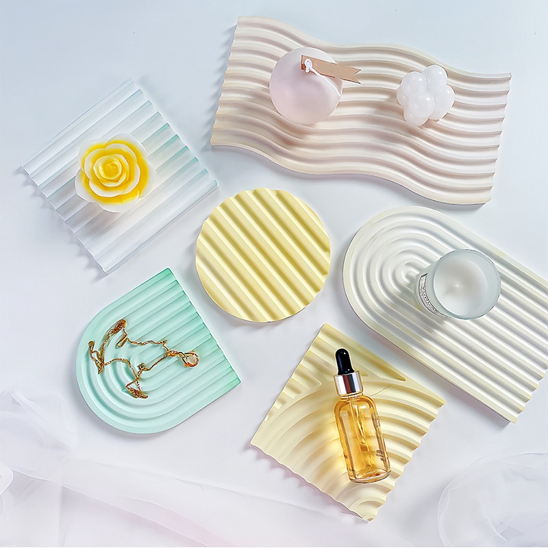 DIY Striped Wave Tray Mold For - Candle Making Moulds review and price
