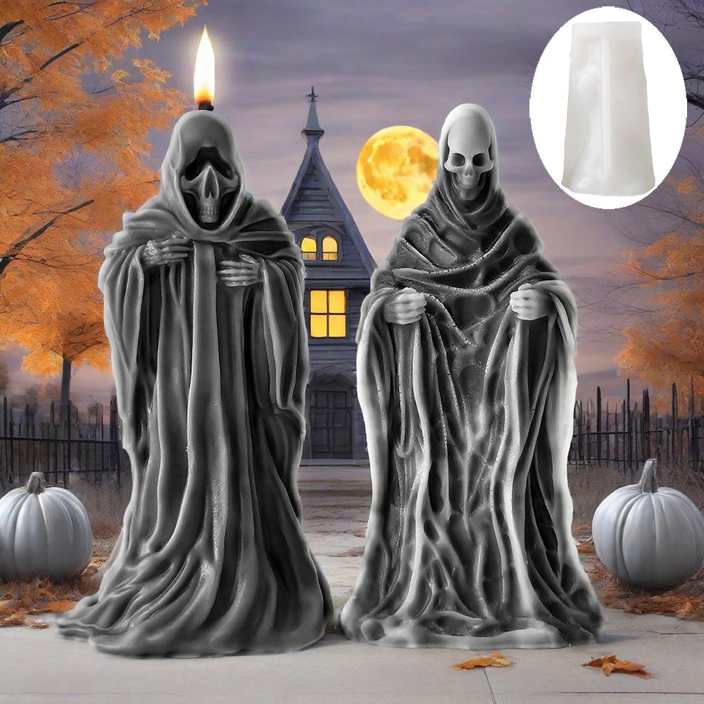 3D Skeleton Scent Candle Silic - Candle Making Reno review and price