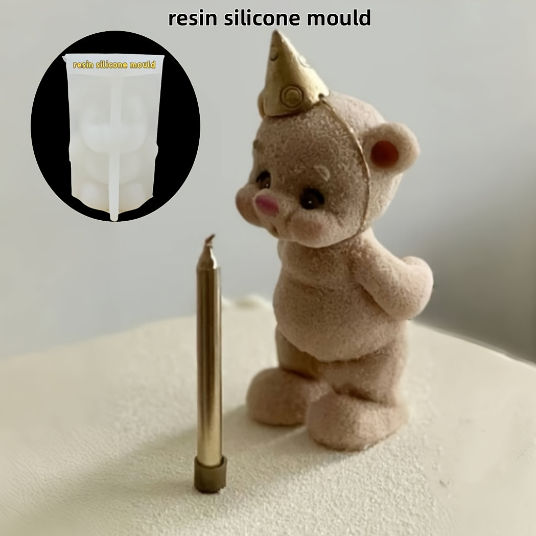 DNEJIU Cute Bear Silicone Mold - Candle Making Moulds review and price