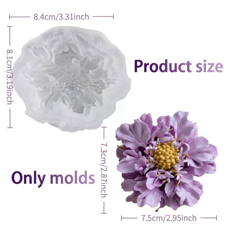 1 Dreamy Blue Potted Flower Si - Candle Making Moulds review and price