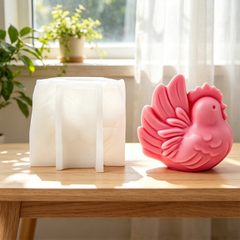 Cartoon Hen Silicone Candle Mo - Candle Making Reno review and price