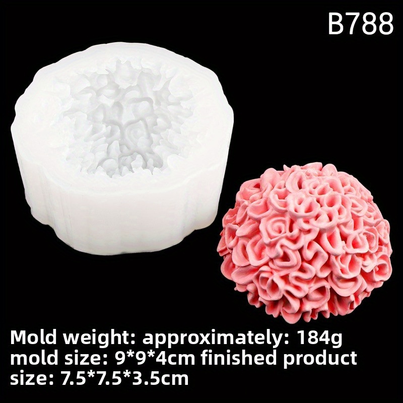 A marigold silicone mold diy c - Candle Making Moulds review and price