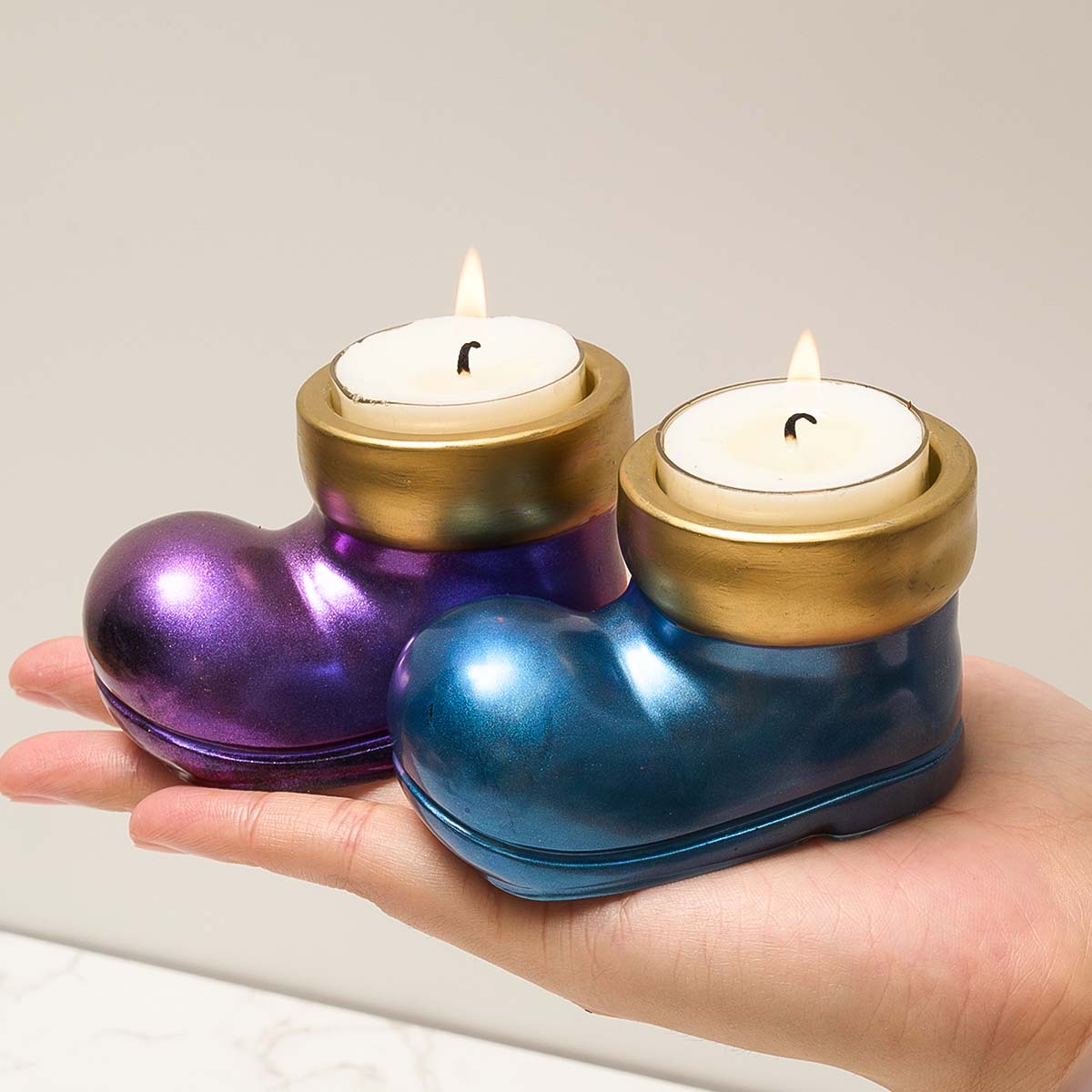 Christmas Boots Shoes Candle H - Candle Making Moulds review and price