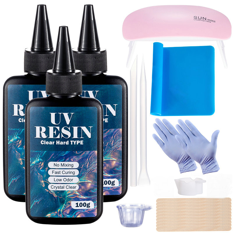 100g/250g Clear UV Resin Hard  - Candle Making Equipment review and price